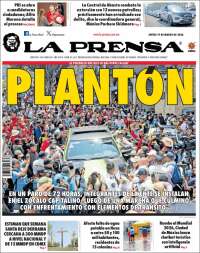Portada de La Prensa (Mexico)