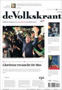 Portada de De Volkskrant (Pa&iacute;ses Bajos)