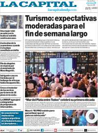 Portada de Diario La Capital - Mar del Plata (Argentina)