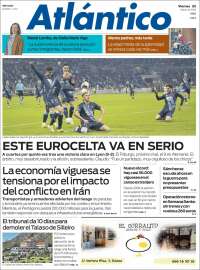 Portada de Atlántico Diario (Espa&ntilde;a)