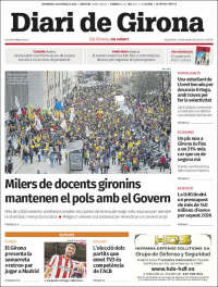 Portada de Diari de Girona (Spain)