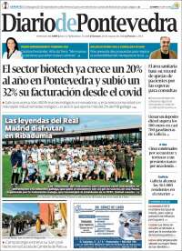 Portada de Diario de Pontevedra (Espa&ntilde;a)