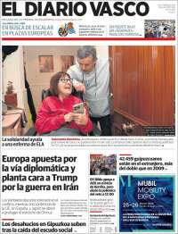 Portada de Diario Vasco (Espa&ntilde;a)