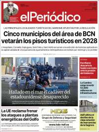 Portada de El Periódico (Spain)