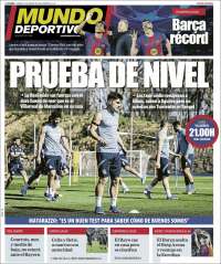 Portada de Mundo Deportivo Gipuzkoa (Espa&ntilde;a)