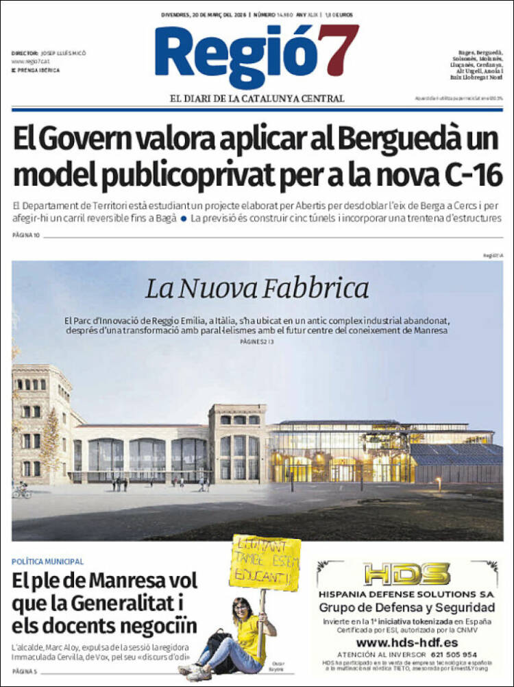 Portada de Regio7 (Spain)