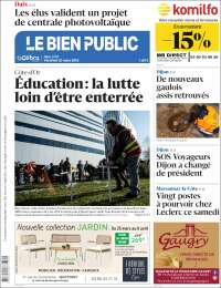 Portada de Le Bien Public (Francia)