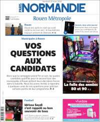 Portada de Paris Normandie (Francia)