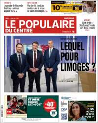 Portada de Le Populaire du Centre (France)