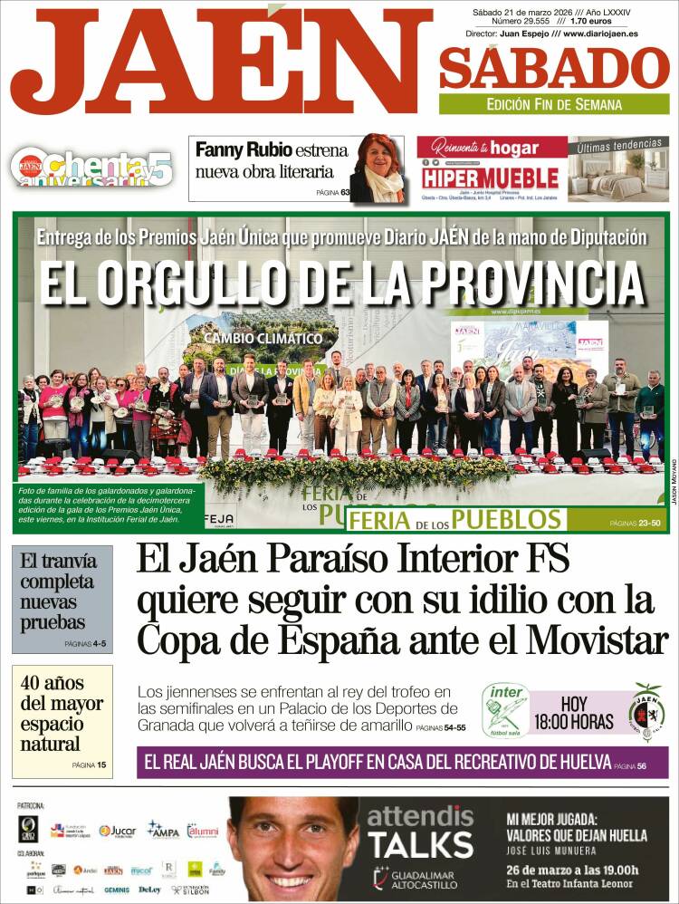Portada de Diario Jaén (Espa&ntilde;a)