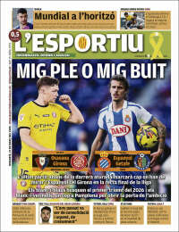 Portada de L'Esportiu (Espagne)