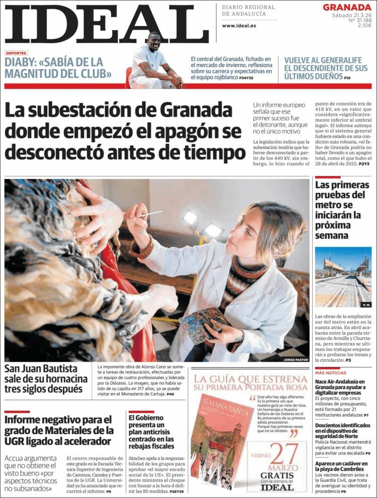 Portada de Ideal (Espa&ntilde;a)