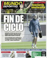 Portada de Mundo Deportivo Bizkaia (Espagne)