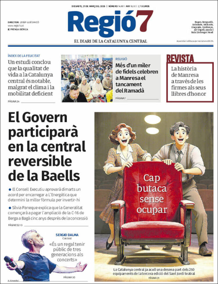 Portada de Regio7 (Espa&ntilde;a)