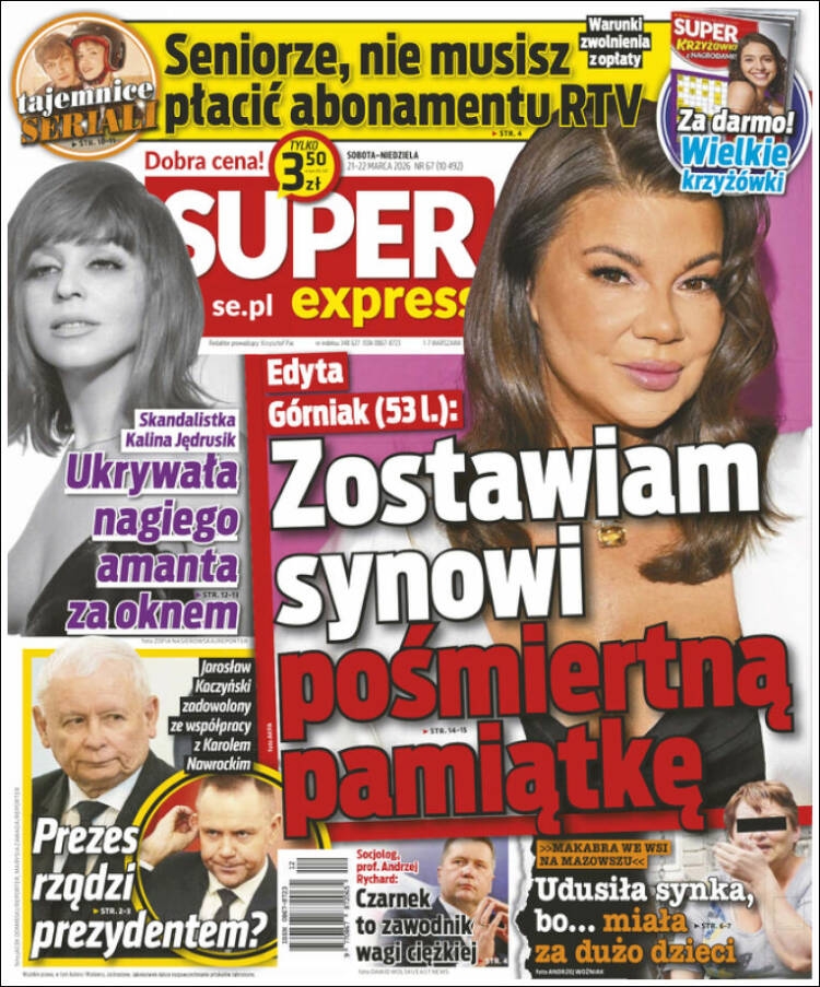 Portada de Super Express (Polonia)