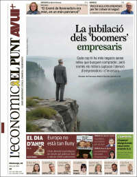 Portada de El Punt Avui (Espagne)