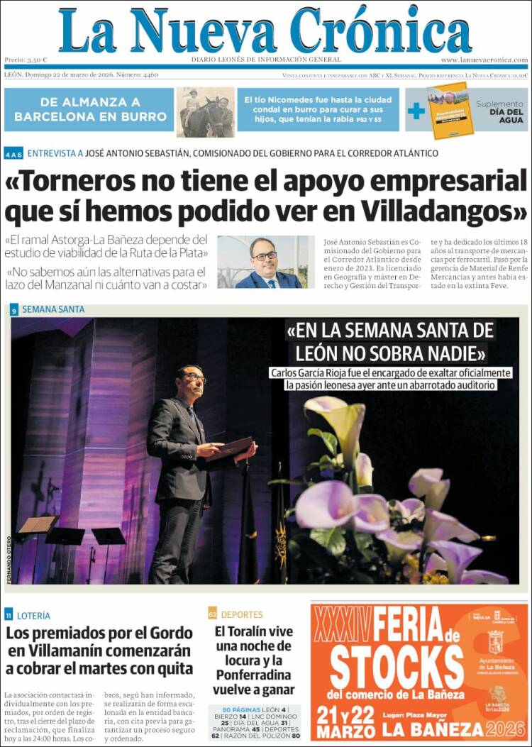 Portada de La Nueva Crónica (Espa&ntilde;a)
