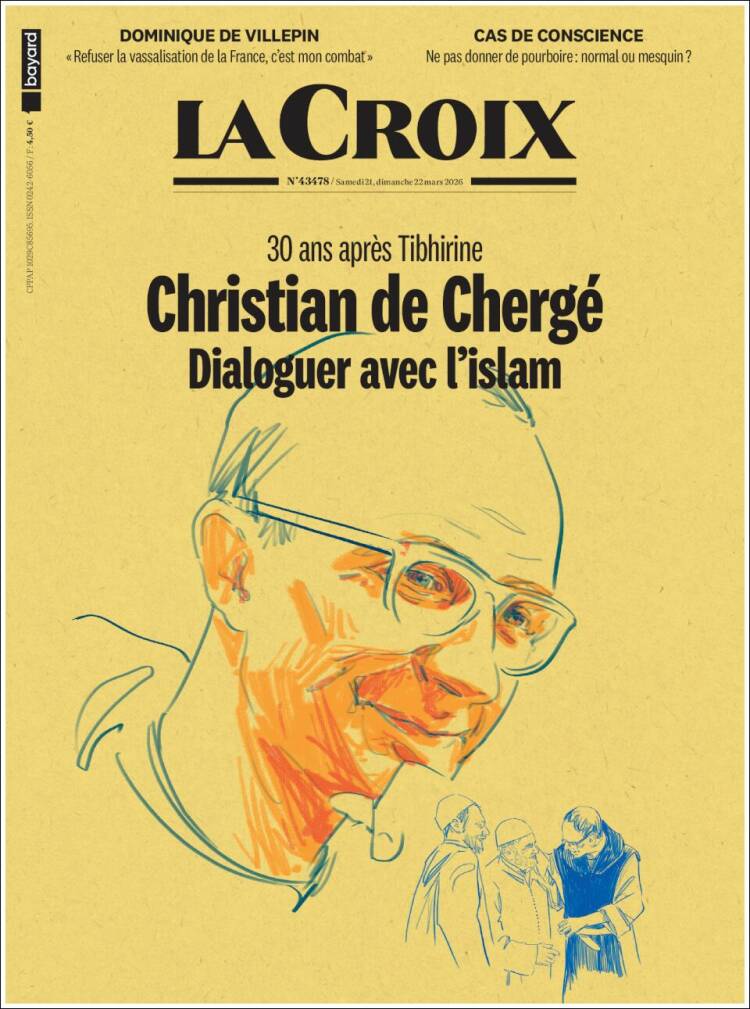 Portada de La Croix (Francia)