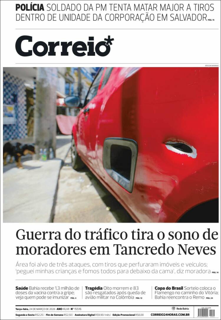 Portada de Correio* (Brasil)