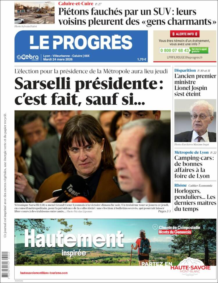 Portada de Progres de Fecamp (Francia)