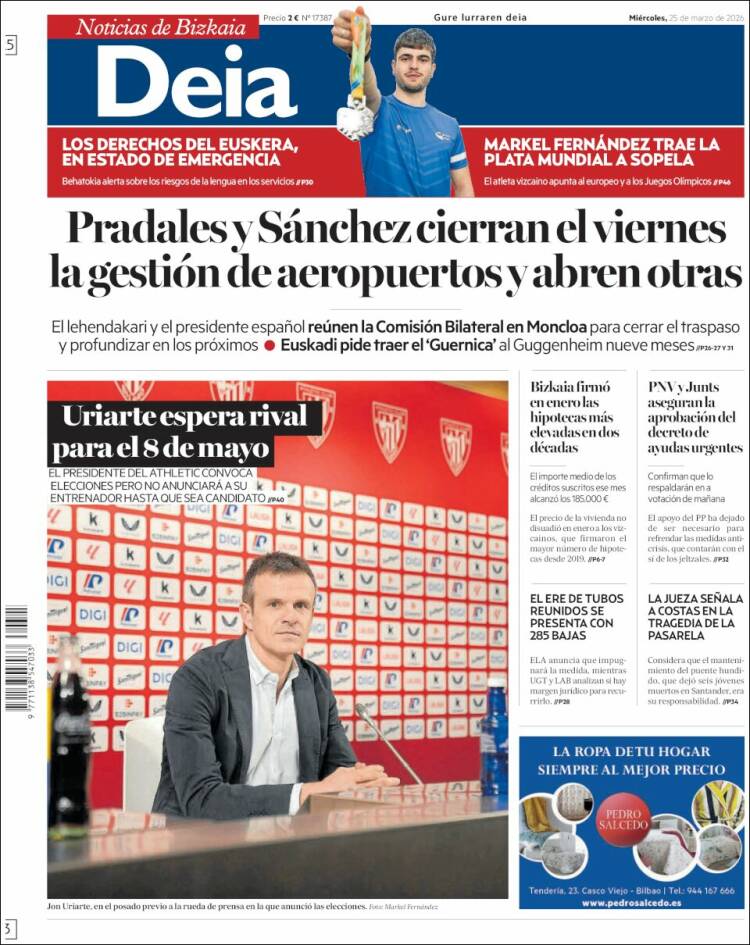 Portada de Deia (Espa&ntilde;a)