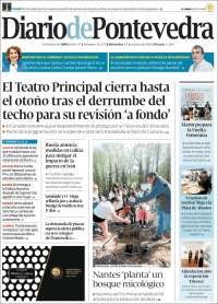 Portada de Diario de Pontevedra (Espa&ntilde;a)