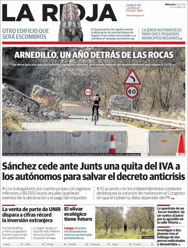 Portada de La Rioja (Espa&ntilde;a)