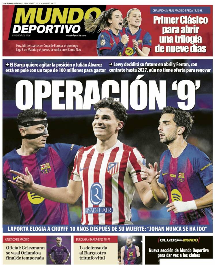Portada de Mundo Atlético (Espa&ntilde;a)