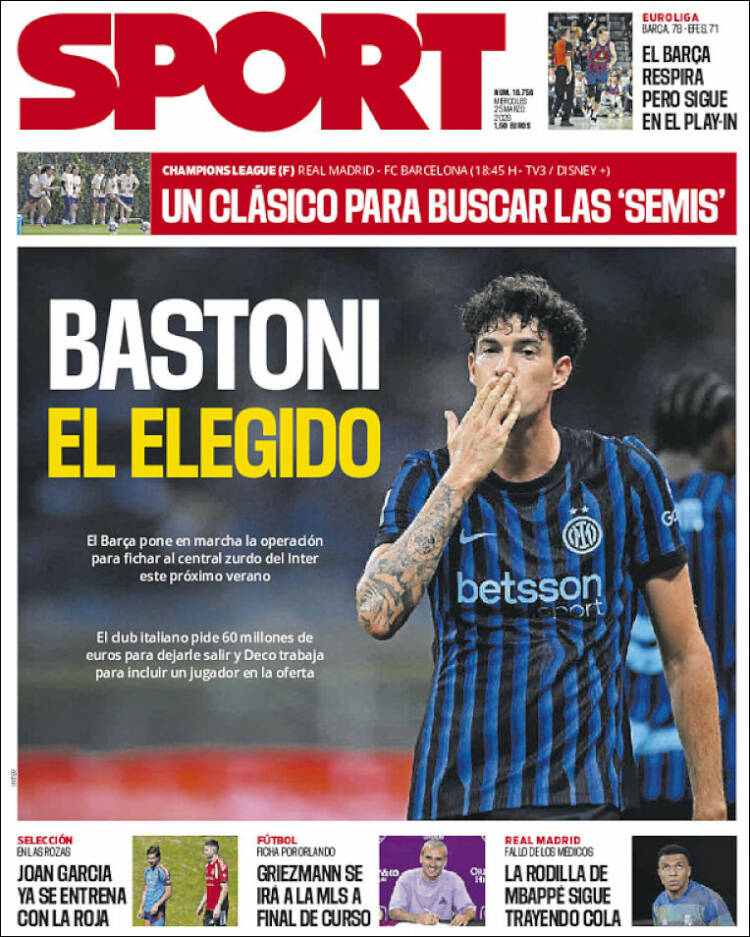 Portada de Sport (Espa&ntilde;a)
