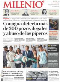 Portada de Milenio de Puebla (M&eacute;xico)
