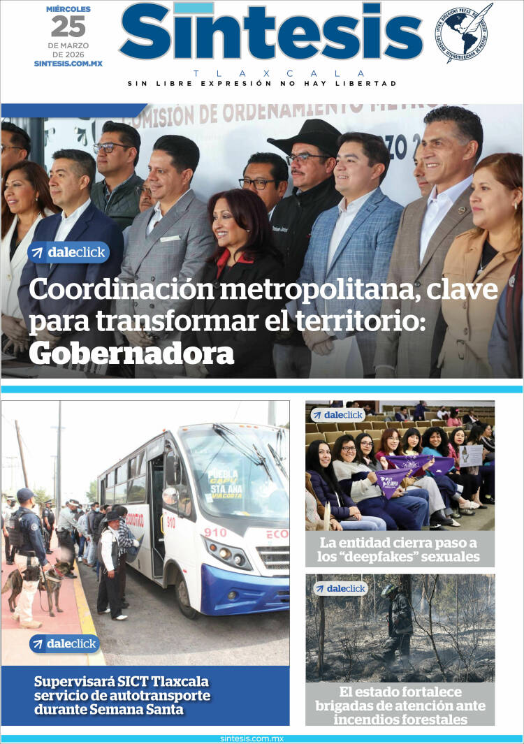 Portada de Síntesis de Tlaxcala (M&eacute;xico)