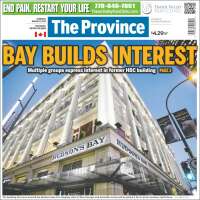 Portada de The Province (Canad&aacute;)