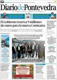 Portada de Diario de Pontevedra (Espa&ntilde;a)