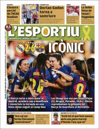 Portada de L'Esportiu (Espa&ntilde;a)