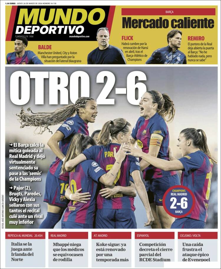 Portada de Mundo Atlético (Espa&ntilde;a)