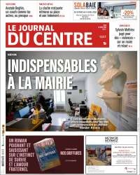 Portada de Le Journal du Centre (Francia)