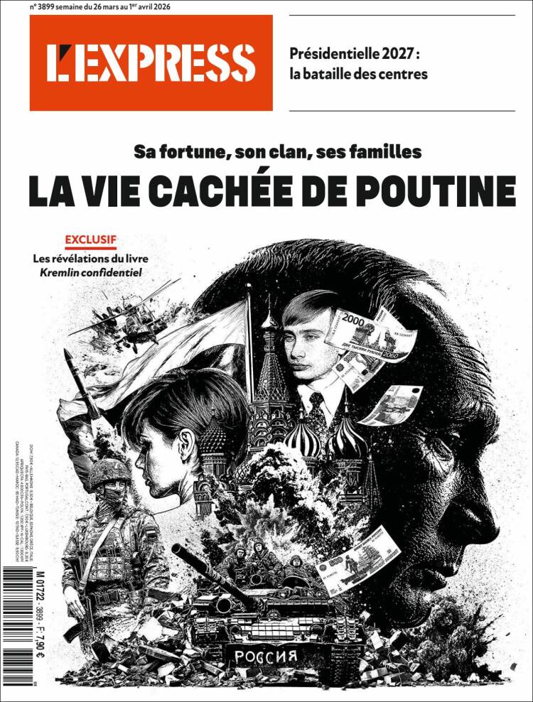 Portada de L'Express (Francia)