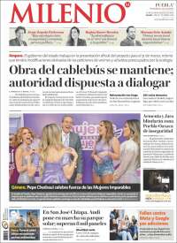 Portada de Milenio de Puebla (M&eacute;xico)