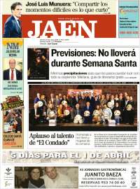 Portada de Diario Jaén (Espa&ntilde;a)