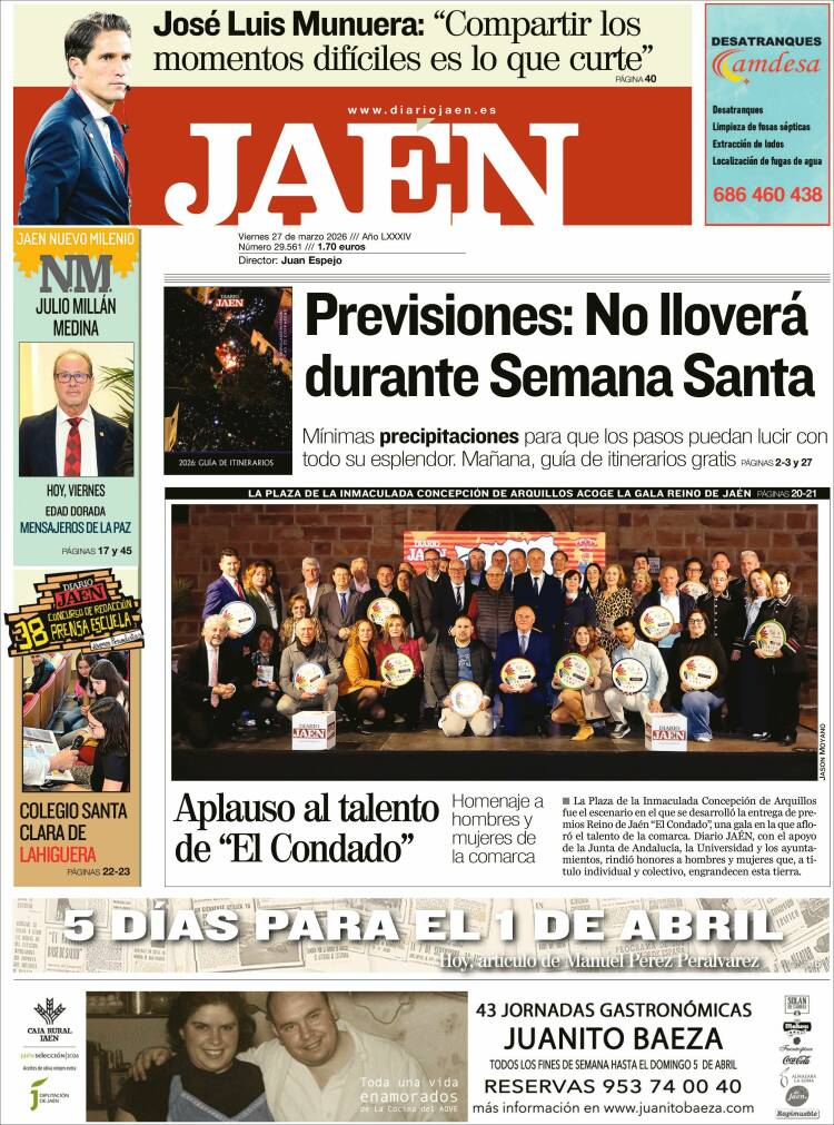 Portada de Diario Jaén (Espa&ntilde;a)