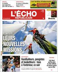 Portada de L'Echo Républicain (Francia)