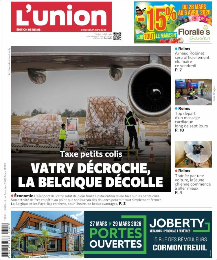 Portada de L'Union (Francia)