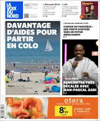 Portada de La Voix du Nord (France)