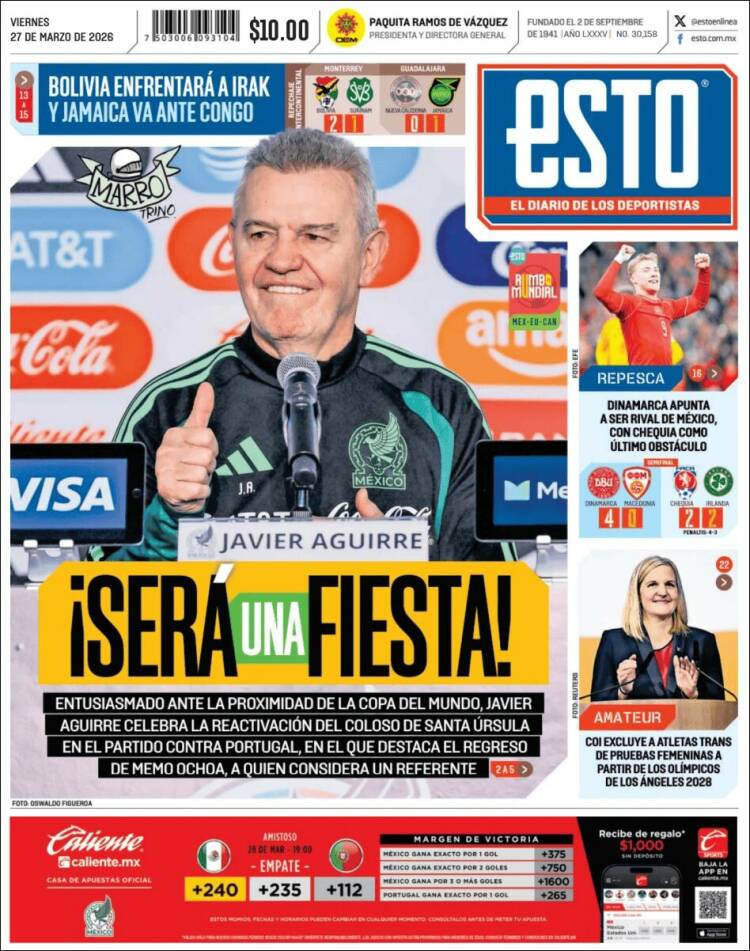 Portada de Esto (M&eacute;xico)