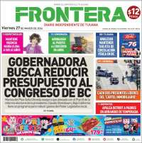 Portada de Frontera (M&eacute;xico)