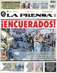Portada de La Prensa (M&eacute;xico)