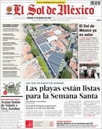 Portada de El Sol de México (M&eacute;xico)