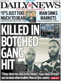 Portada de Daily News - New York (USA)