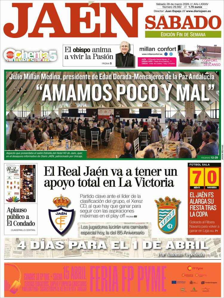 Portada de Diario Jaén (Espa&ntilde;a)