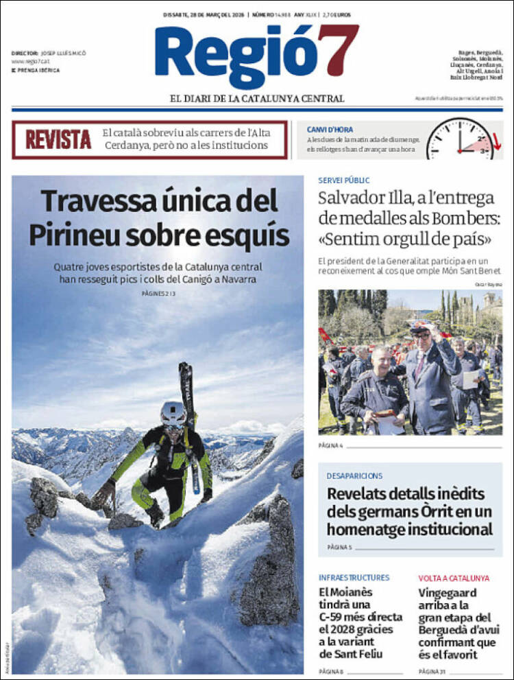 Portada de Regio7 (Espa&ntilde;a)
